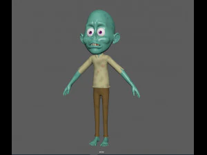 zombie Modello 3D