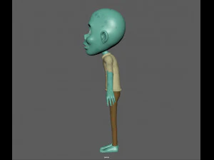 zombie Modello 3D