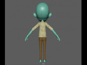 zombie Modello 3D
