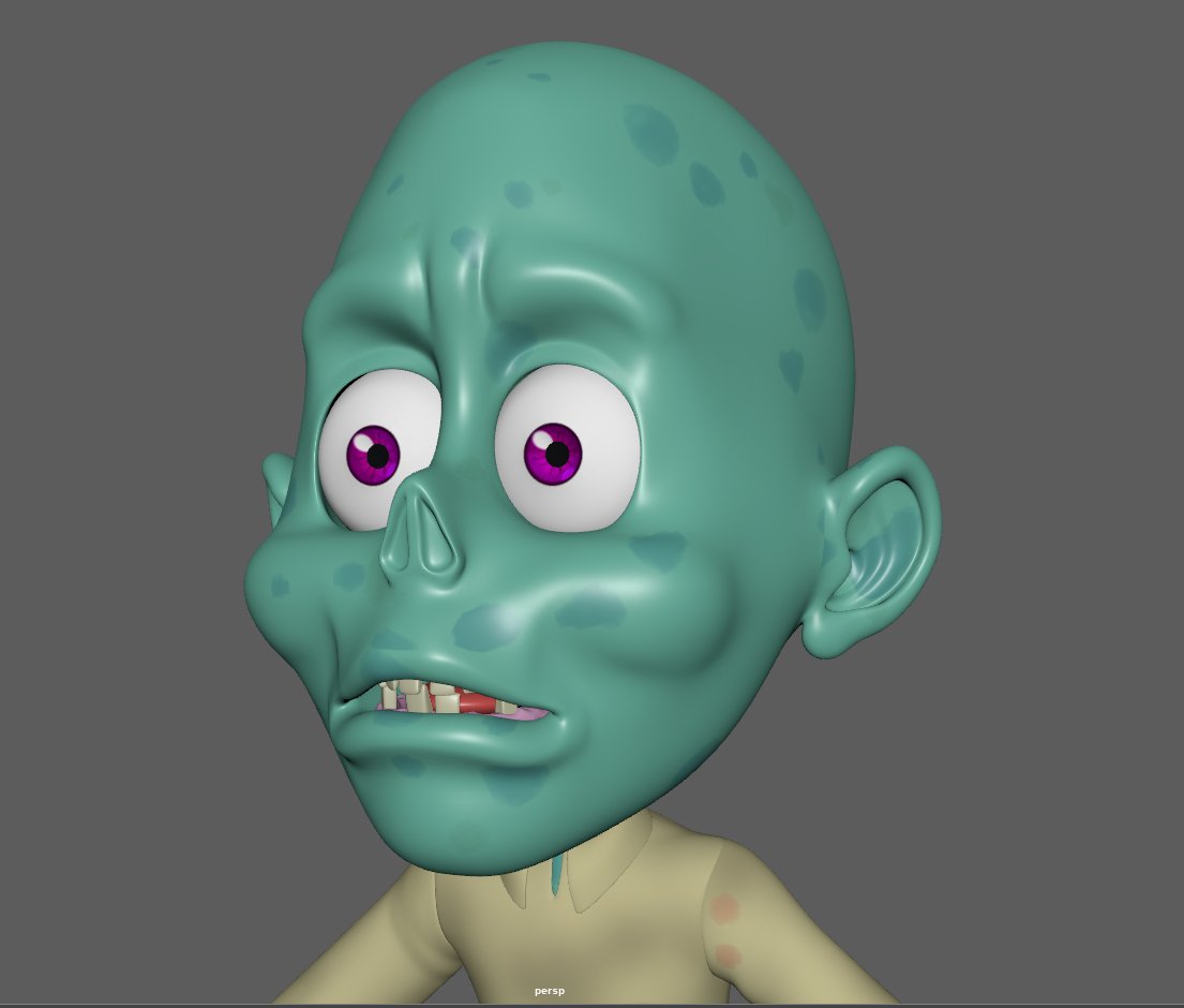 Zombie 3d model