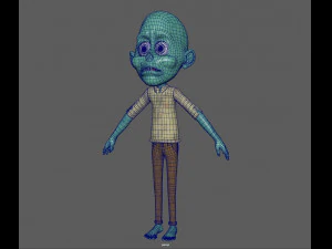 zombie Modello 3D