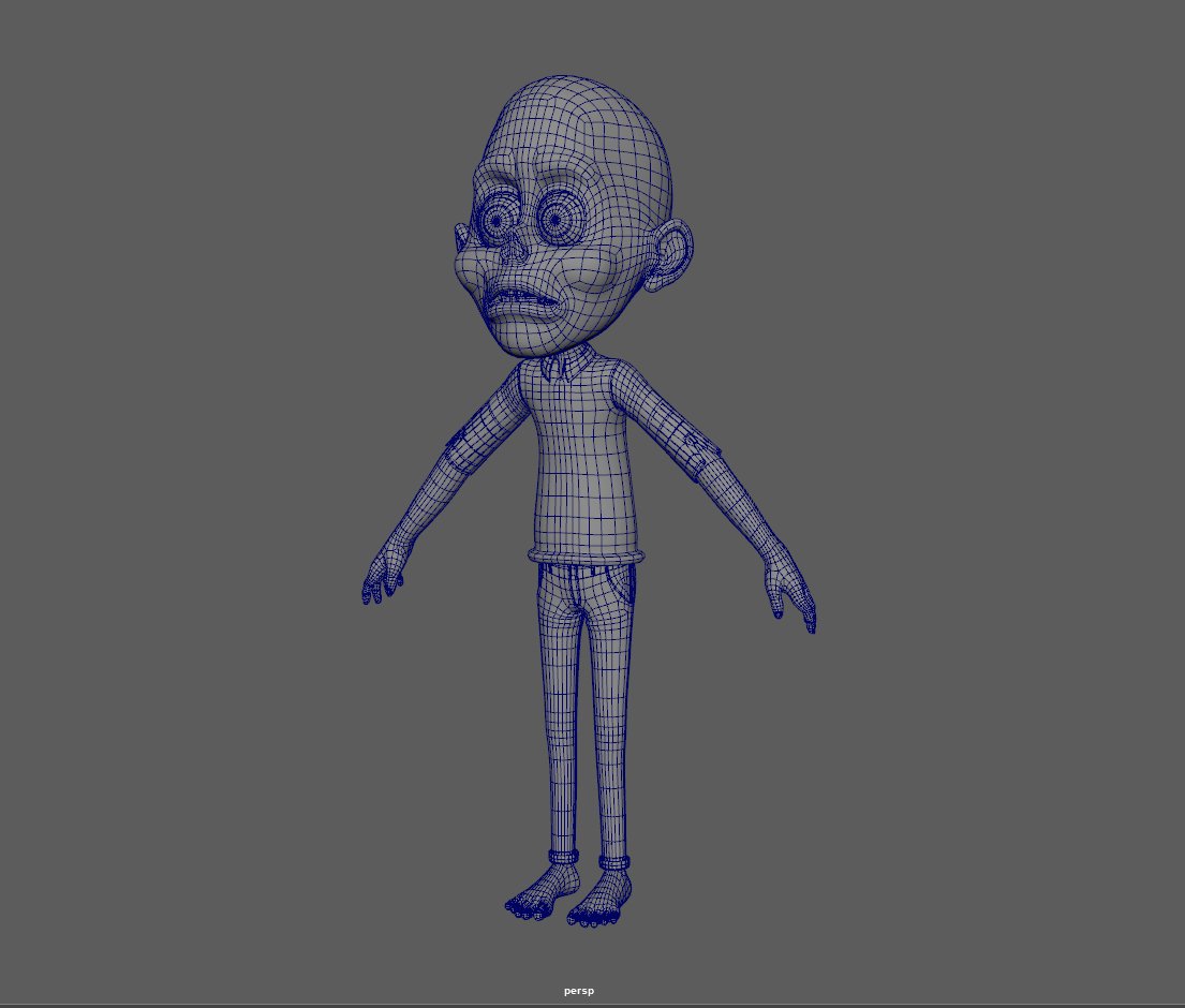 Zombie 3d model