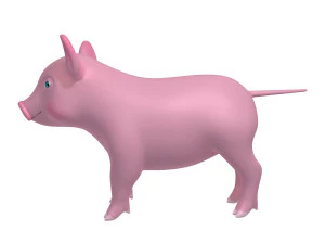 pig 3D Model