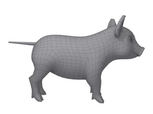 pig 3D Model