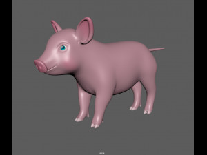 pig 3D मॉडल