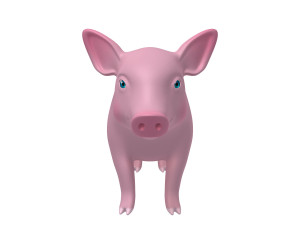 pig 3D मॉडल