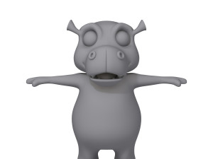 hippopotamus 3D Modell