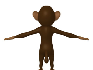 monkey 3D Model