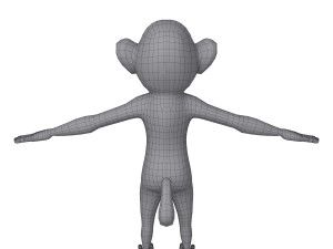 monkey 3D Model