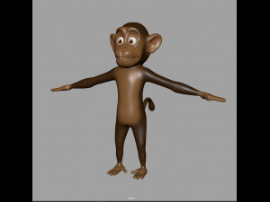 monkey 3D Model