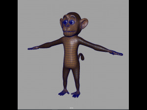 monkey 3D Model