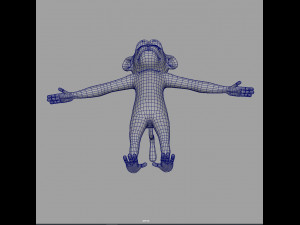 monkey 3D Model
