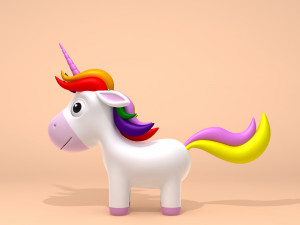 unicorn 3D Model