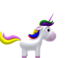 unicorn Model 3D