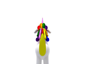 unicorn 3D Model