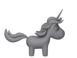 unicorn Model 3D