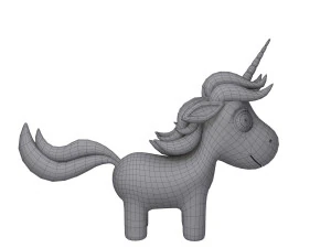 unicorn 3D Model