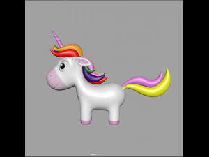 unicorn 3D Model