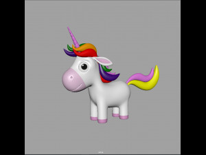 unicorn Model 3D