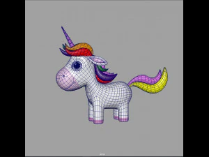 unicorn 3D Model