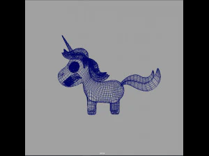 unicorn 3D Model