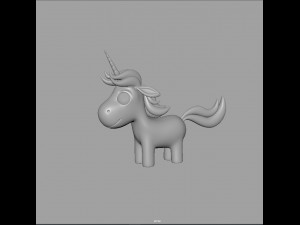 unicorn Model 3D