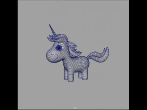 unicorn 3D Model