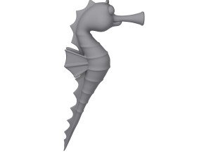 seahorse 3D Модель