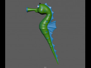 seahorse 3D Модель