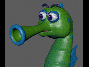 seahorse 3D Модель