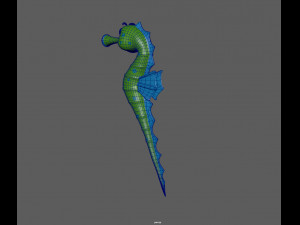 seahorse 3D Модель