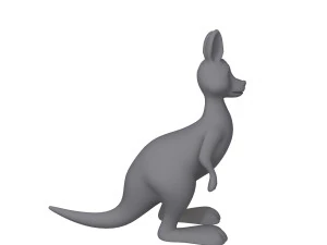 canguro Modello 3D