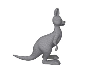 canguro Modello 3D