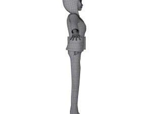 business woman 3D Model