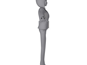 business woman 3D Model