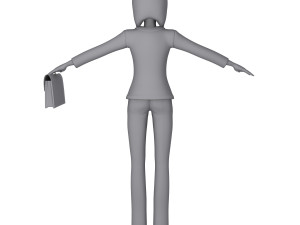business woman 3D Model