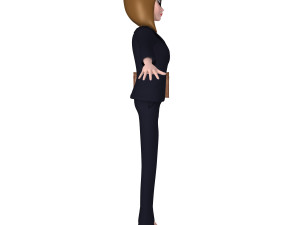 business woman 3D Model