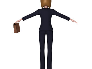 business woman 3D Model