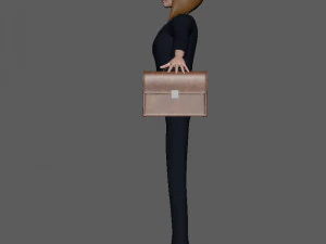 business woman 3D Model