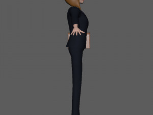 business woman 3D Model