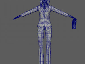 business woman 3D Model