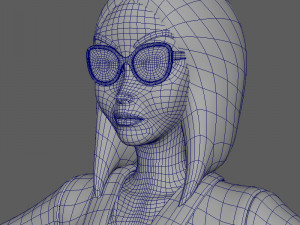business woman 3D Model