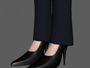 business woman 3D Model