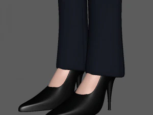 business woman 3D Model