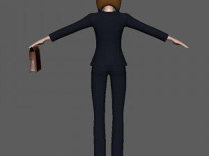 business woman 3D Model