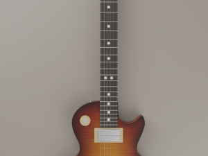 Electric guitar 3D Model