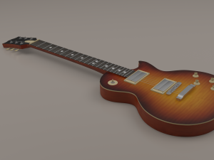 Electric guitar 3D Model