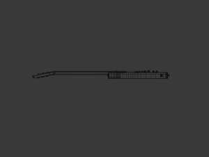 Electric guitar 3D Model