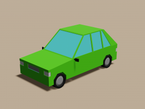 Lowpoly cars pack 3d 3D 모델