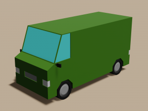 Lowpoly cars pack 3d 3D 모델